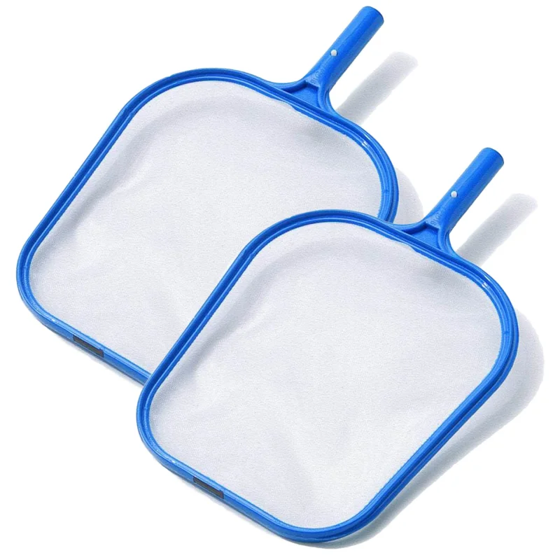 Hydrotools Residential Swimming Pool Maintenance Leaf Skimmer Mesh Net (2 Pack)