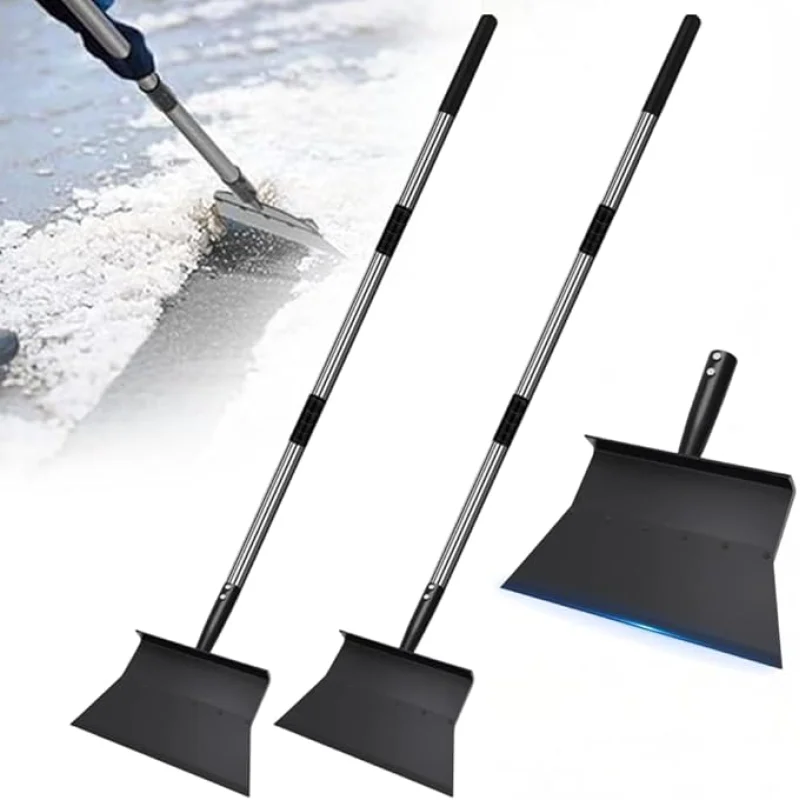 Ice Scraper Heavy Duty, 2026 New Multifunctional Cleaning Shovel, Ice Scraper, Garden Cleaning Scraper, Ice Chopper, Snow Shovel, Weed Remover & Floor Cleaning Scraper Tool (1)