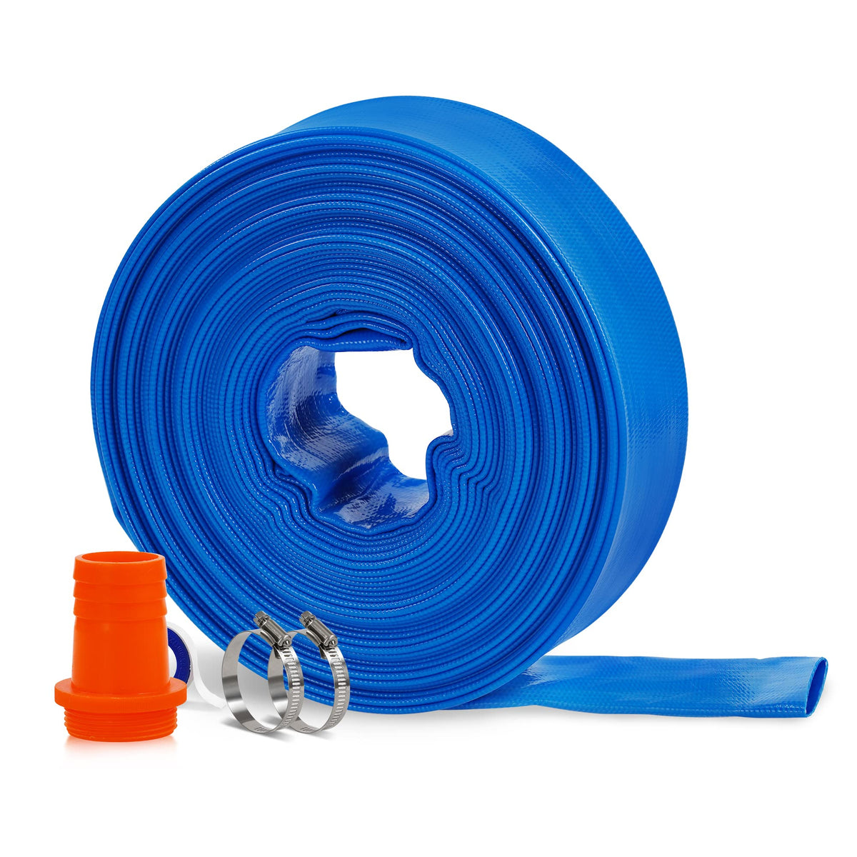 1-1/2" x 50 FT Pool Backwash Hose