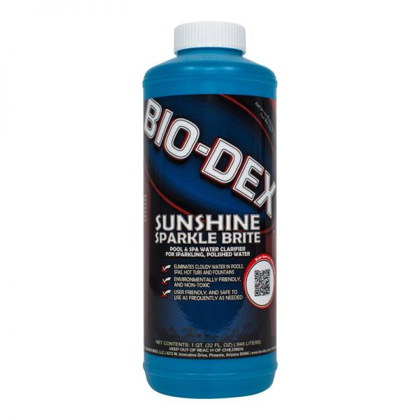 Bio-Dex Sunshine Sparkle Brite Pool Water Clarifier – 32 oz | SSS32Bio-Dex Sunshine Sparkle Brite Pool Water Clarifier – 32 oz | SSS32