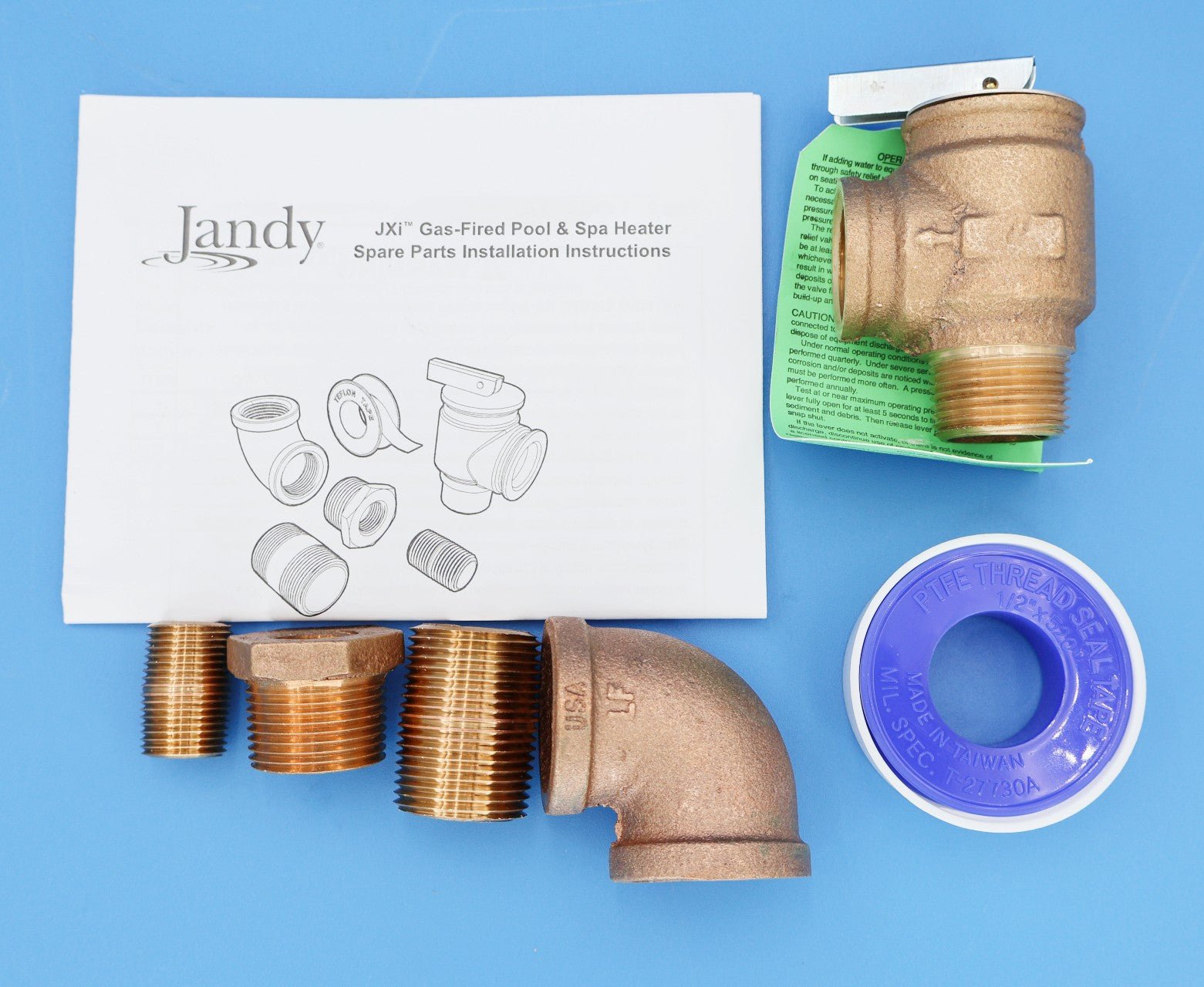 Jandy JXi 200/260/400 Pressure Relief Valve Kit R0336101