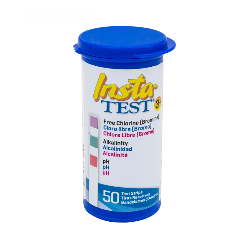 LaMotte Insta-TEST 3 Plus Pool & Spa Test Strips - 50 Count 297612