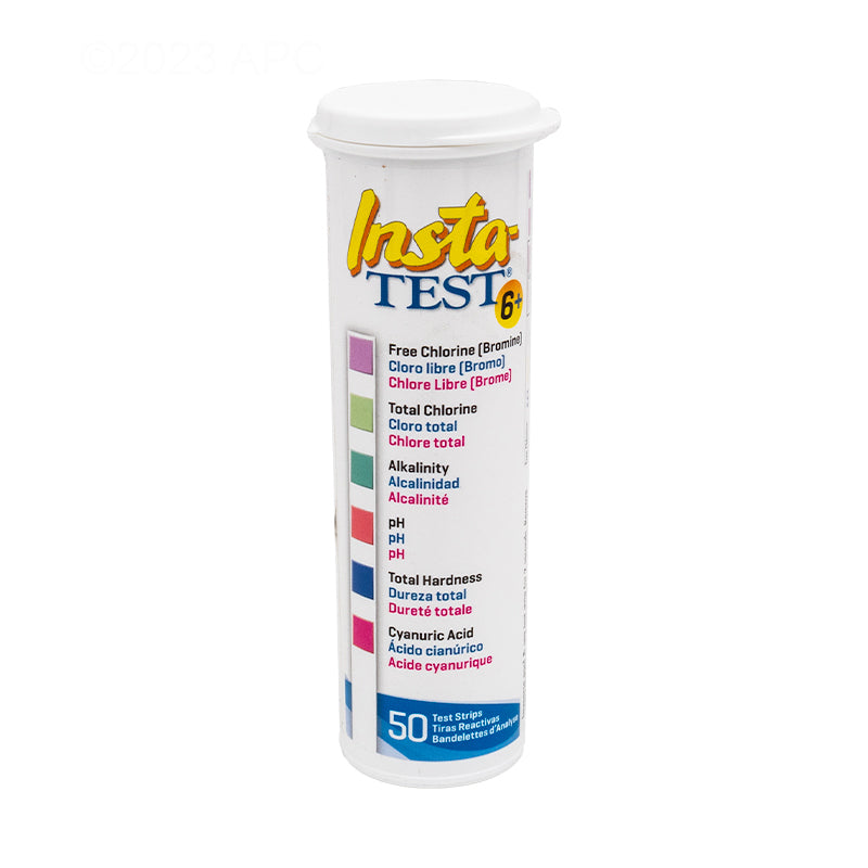 LaMotte Insta-TEST 6 Plus Pool & Spa Test Strips - 50 Count SKU 3028BC12
