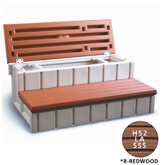 Confer 36" Spa Step with Storage Compartment - Portabello