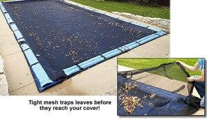 Leaf Net Cover for Rectangle Inground Pool