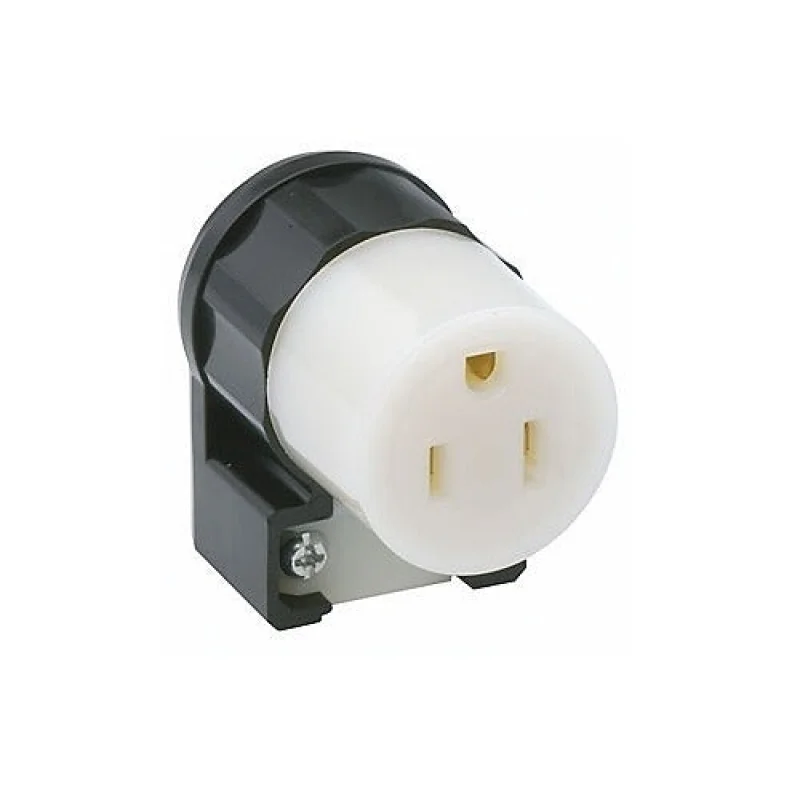 Leviton Telcom 5269-CA Angled Ground 2P3W 15A Connector