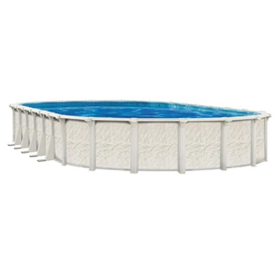 Martinique 15' x 30' Oval 54" Hybrid Pool w- 8.5" Top Seat
