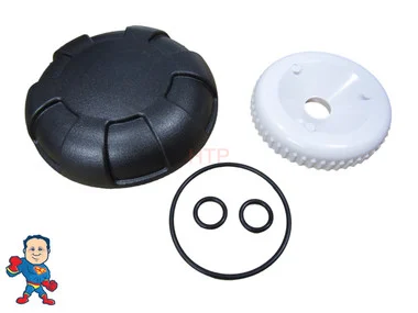 Master Spa Twilight Series Diverter Valve Kit O-Rings Cap 6-Spoke Handle Hot Tub 2009+