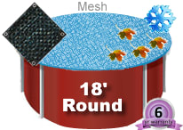 PoolTux 18' Mesh Round Winter Cover