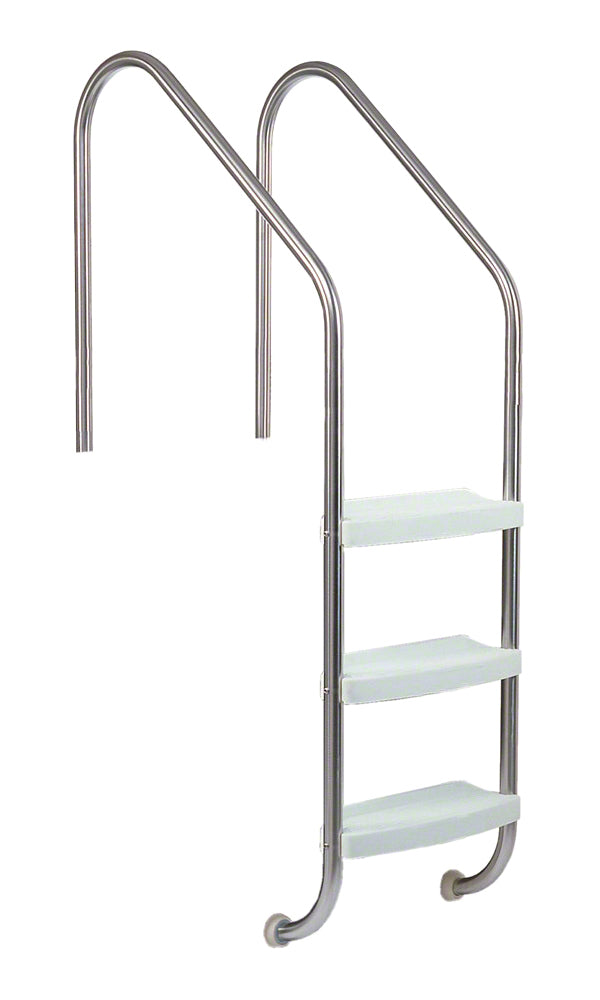 3-Step 36 Inch Wide Heavy-Duty Florida-Style Ladder 1.90 x .109 Inch