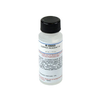 Taylor Copper Reagent #1 - 3/4 Oz. Bottle - R-0860-A