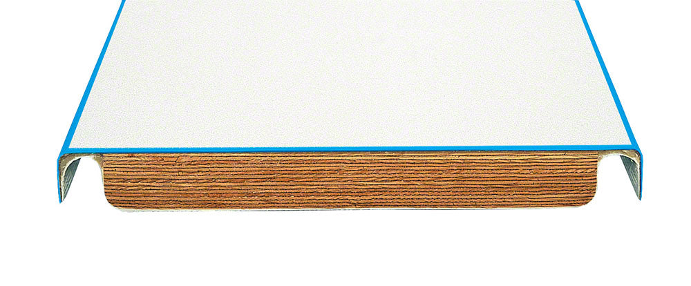Frontier III 10 Foot Commercial Diving Board - Marine Blue With White Tread