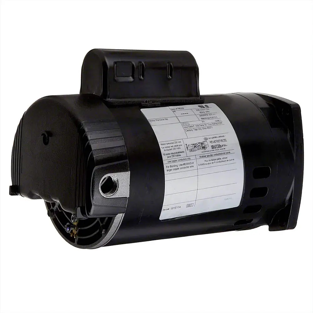 Pentair | 355027S | 1 Speed Black Square Flange Motor | 2.5 HP 208-230V