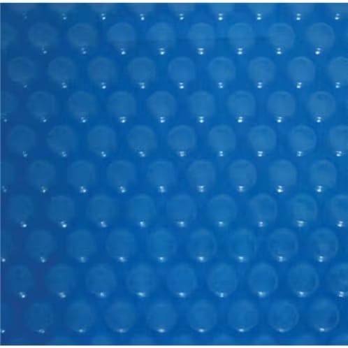 Midwest 18' Round Heavy Duty Solar Cover, Blue/Clear | MW18HVY