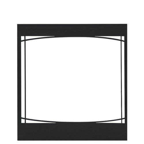 Napoleon Zen Decorative Front, Black | Z30F