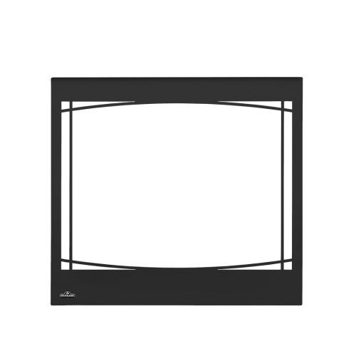 Napoleon Zen Decorative Front, Black | Z35F