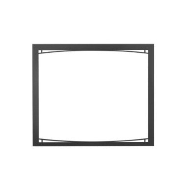 Napoleon Zen Decorative Front, Black | ZAX42BK