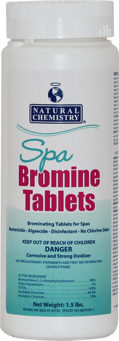Natural Chemistry Spa Bromine Tablets - 1.5lbs