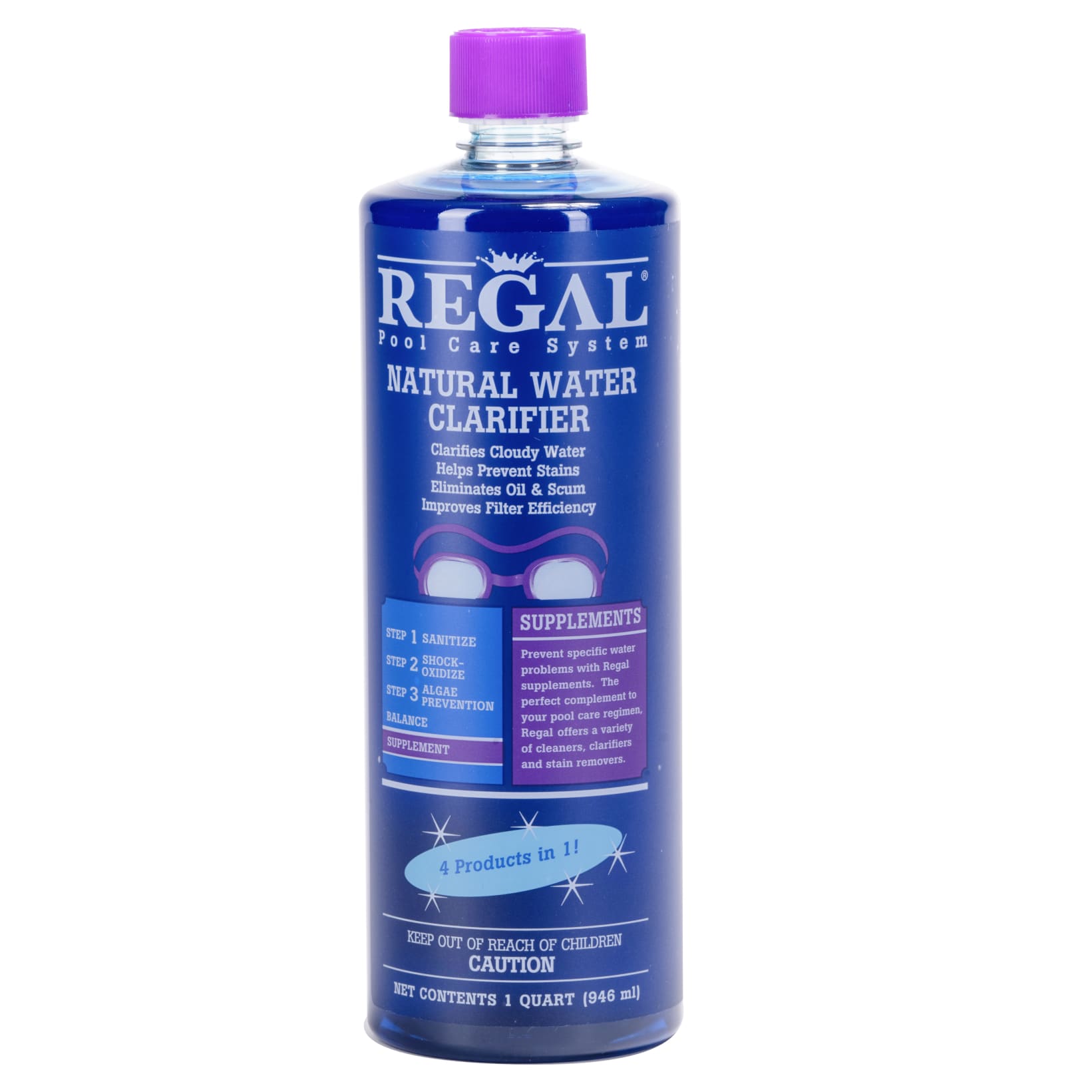 Natural Water Clarifier, 1 Quart