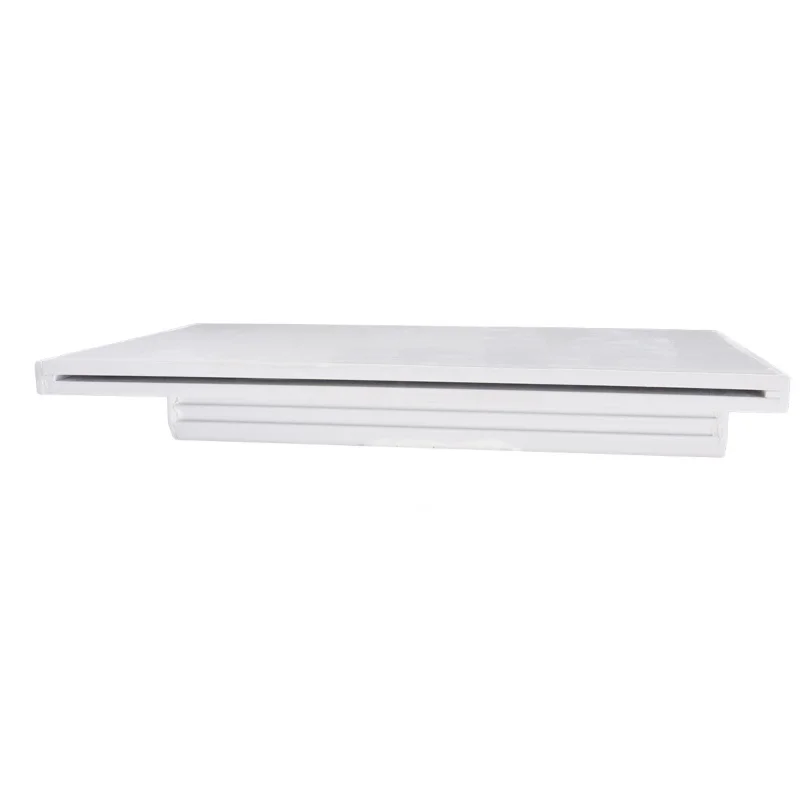 Natural Wonders 72" White Waterfall with Back Port and 1" Lip | 25577-620-000