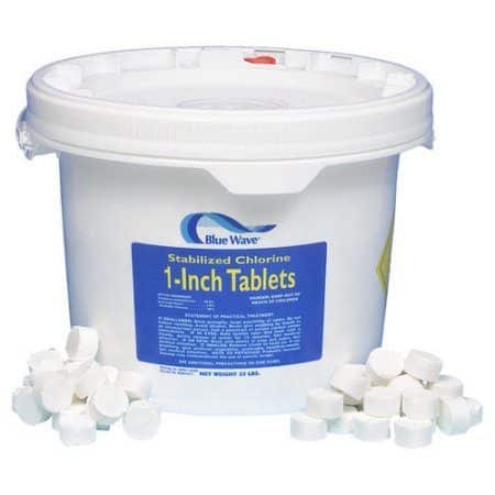Blue Wave Chlorine 1 in. Tablets, 10 lbs. (NC114)