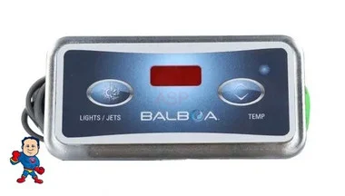 NLA Topside, Balboa Lite Leader, 2 Button, 6 Conductor, 7ft Cord, Eco L, Hydroquip