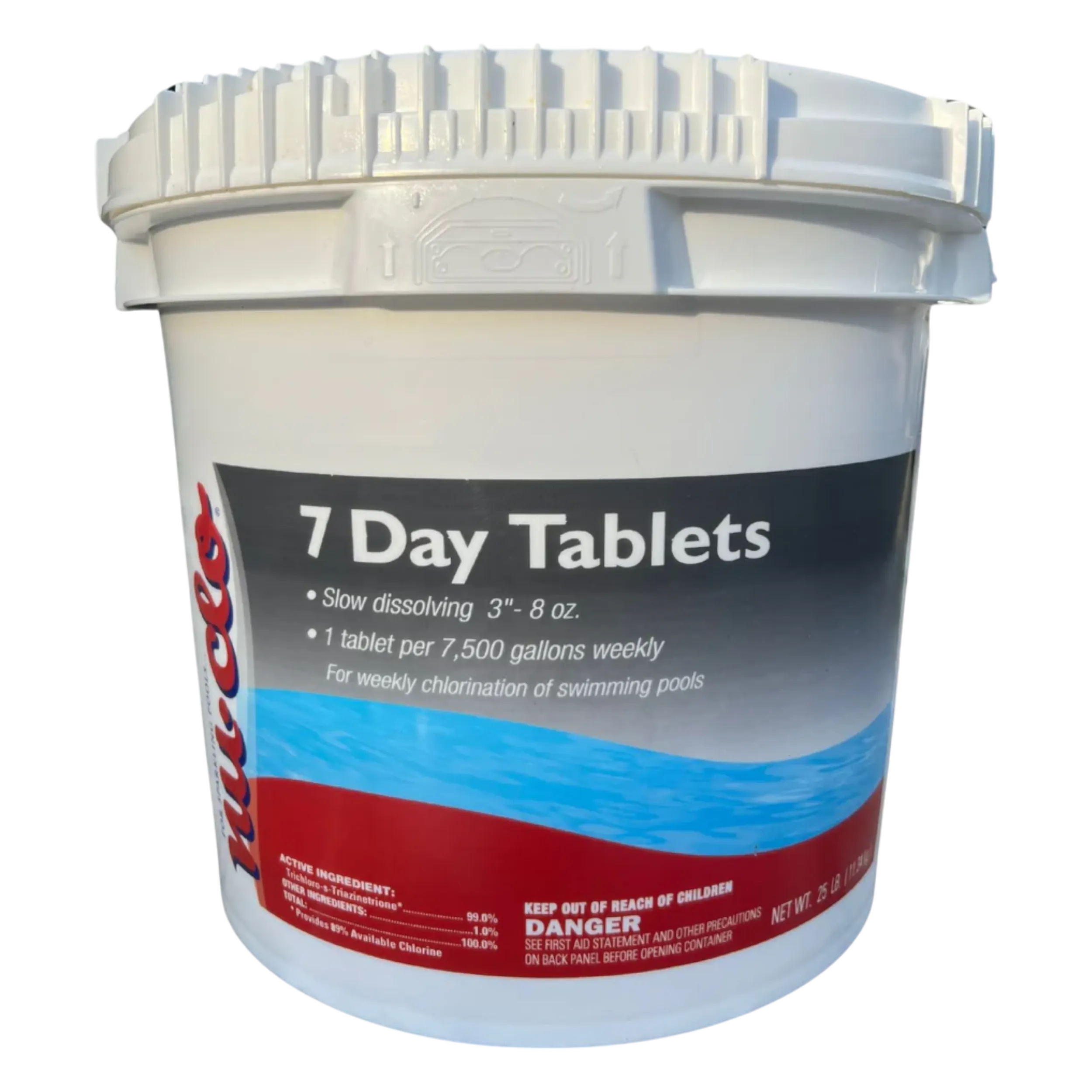 Nu-Clo 3" Chlorine Tabs | 25LB