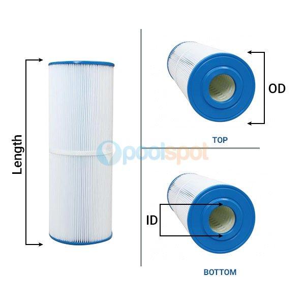 Onga BR9000 / Leisuretime LCF90 / Pantera PCF180 - Generic Filter Cartridge Element