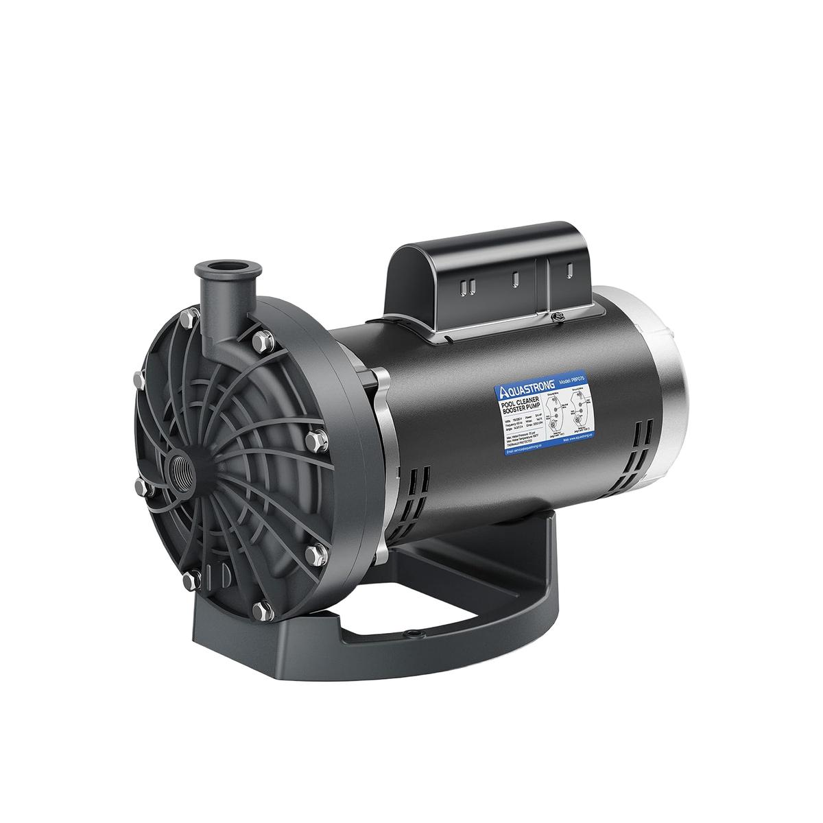 PBP075 Booster Pump 3 /4 HP 115V & 230V IPX4 Waterproof Compatible for Pressure-Side Pool Cleaners Vac-Sweep 280,380,3900