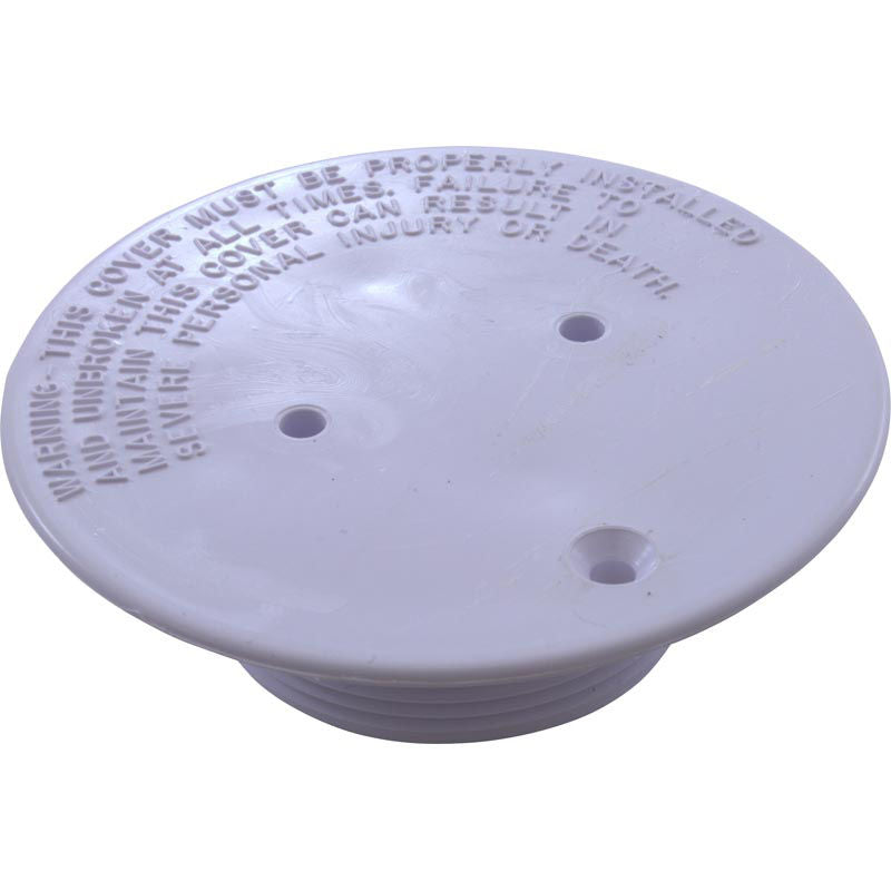 Pentair 08417-0005 Adjustable Floor Inlet Cover Plate, White