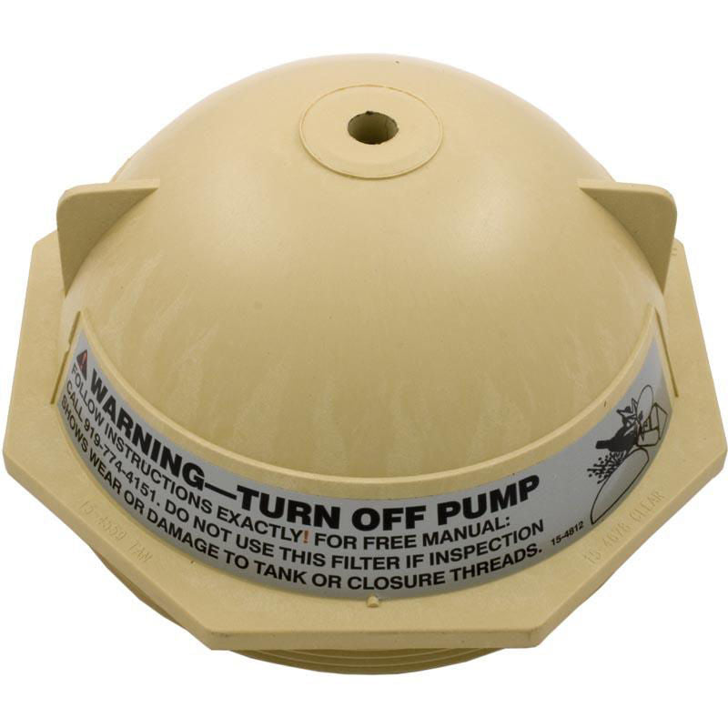 Pentair 154559 6" Tan V Thread Closure Replacement Triton II Pool or Spa