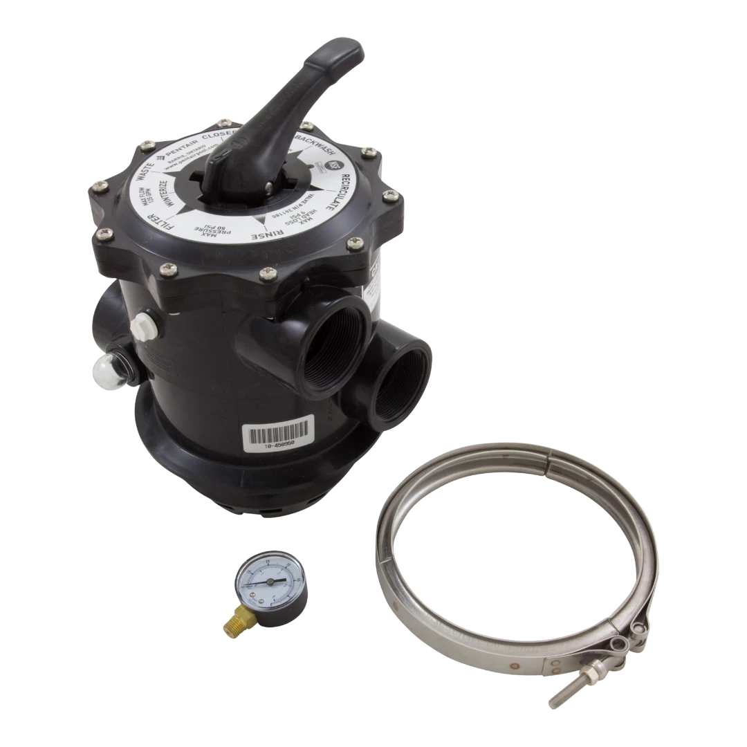 Pentair 2-Inch 6-Way Clamp Style Multiport Valve