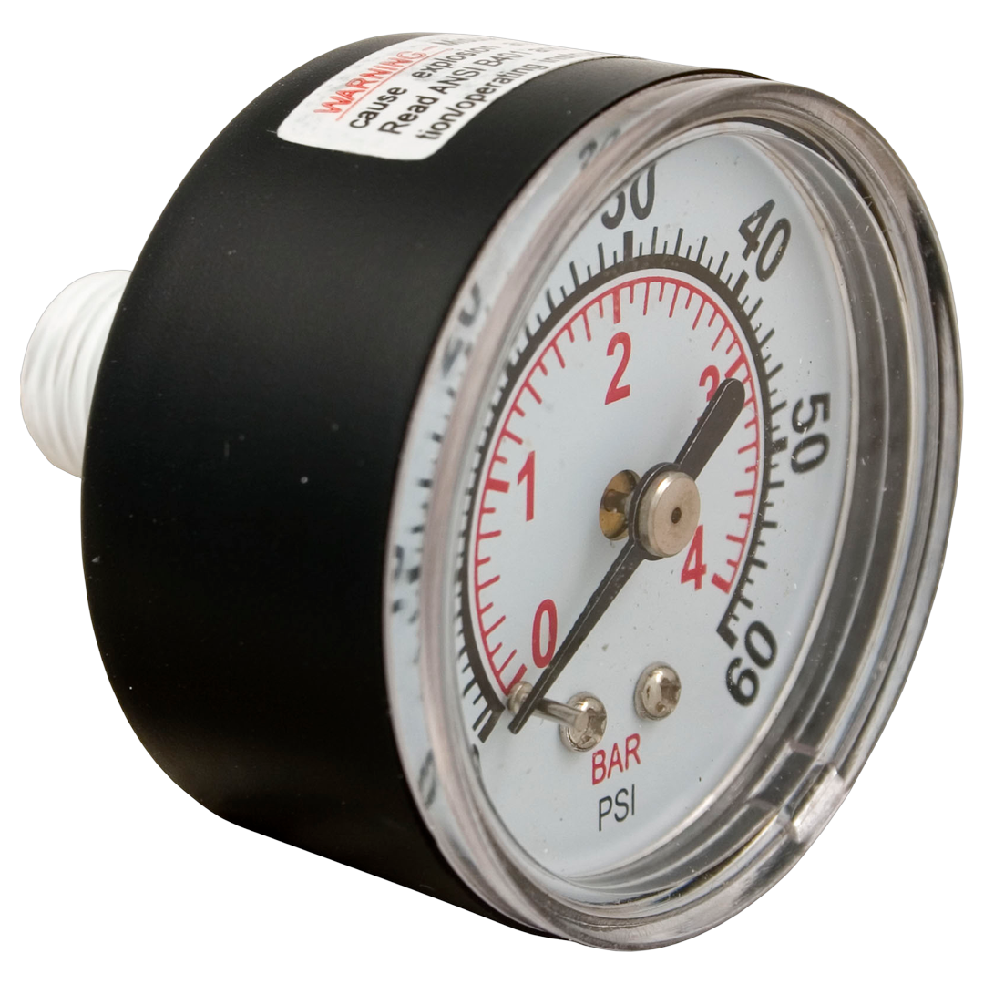 Pentair 2" 0-60 PSI Pressure Gauge