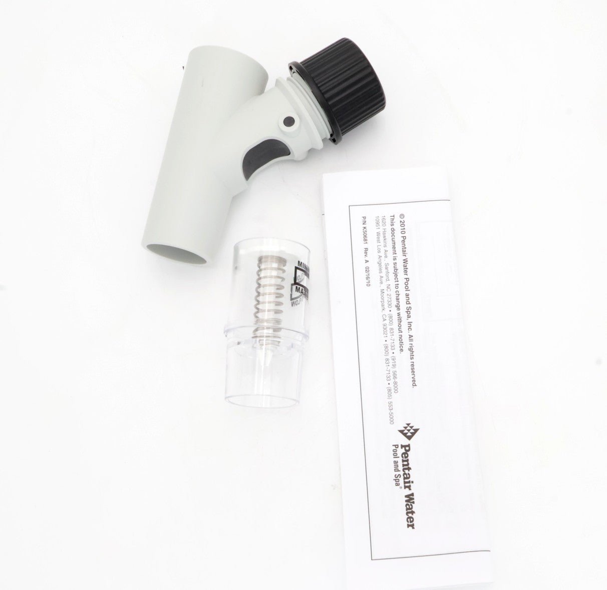Pentair Adjustable Regulator Valve and Cap | 41200-0214