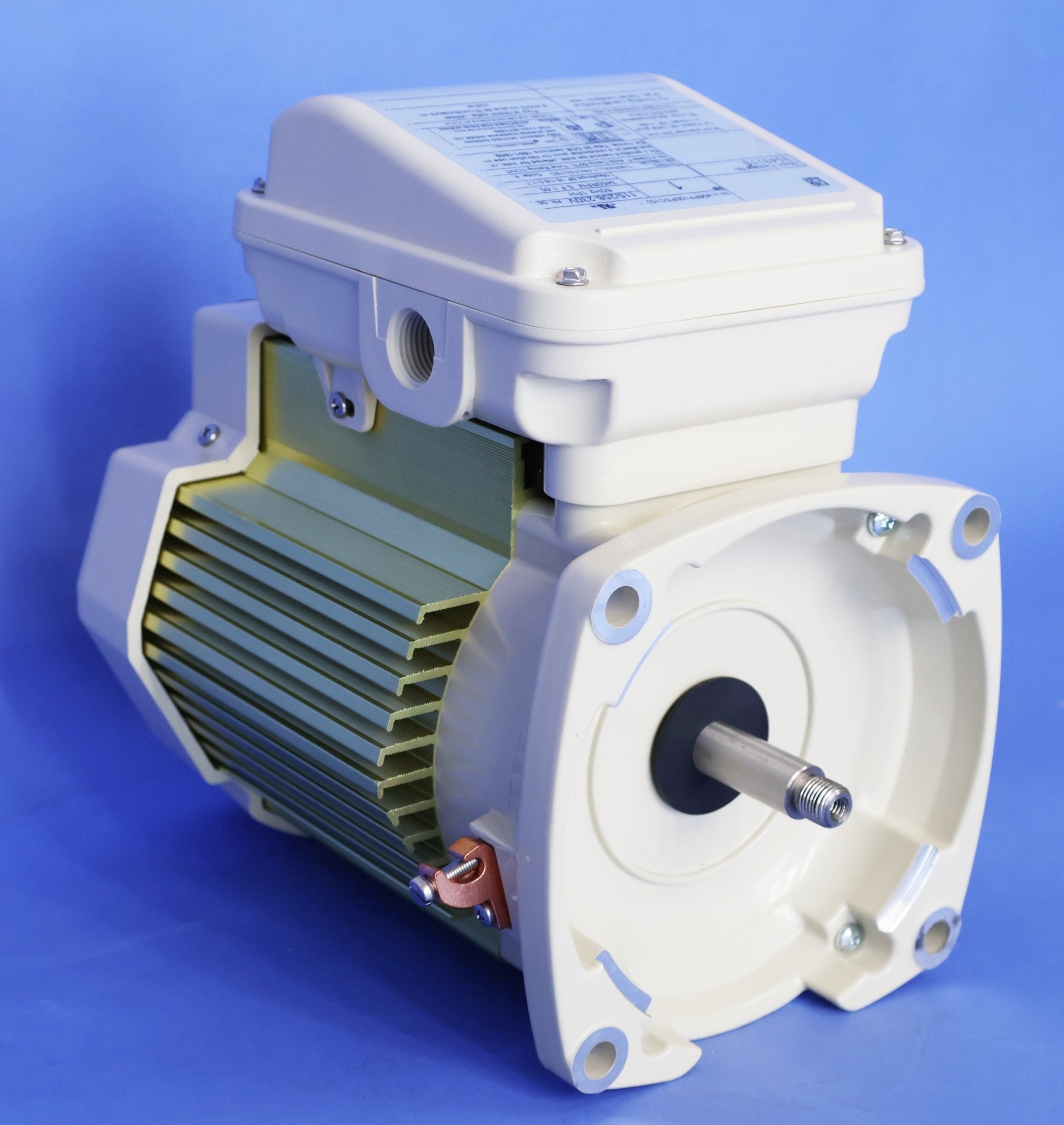 Pentair Almond 1HP TEFC Square Flange Pump Motor 115/208-230V 354821S
