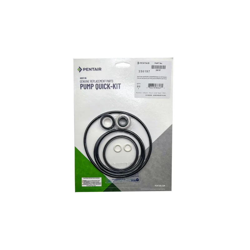 Pentair SuperFlo & SuperMax Pump Seal Kit Quick Kit | 356197