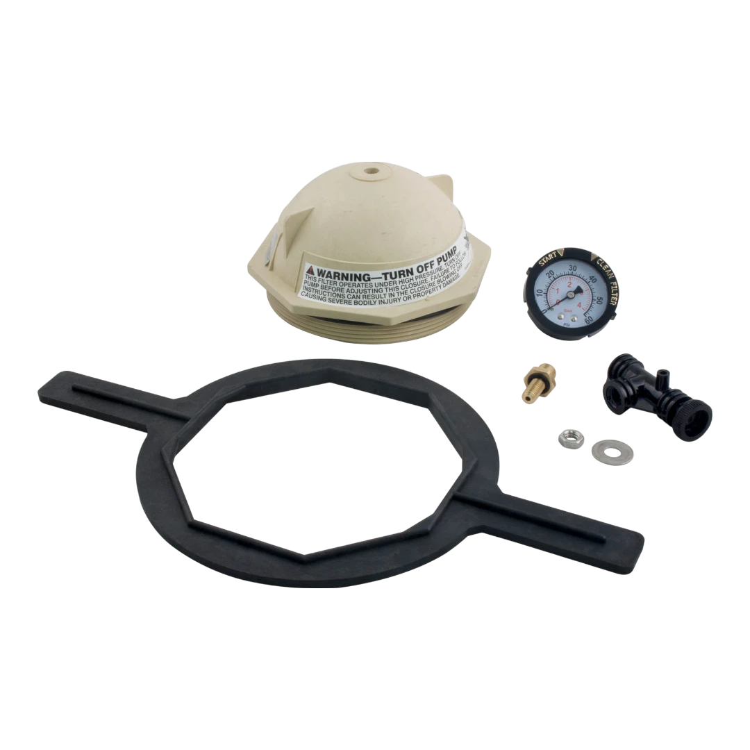 Pentair Triton II 6" V-Thread Closure Kit - Tan