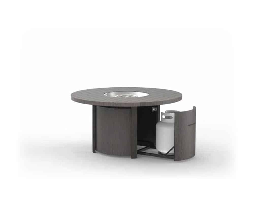 Plank & Hide™ Round Fire Table - 48"
