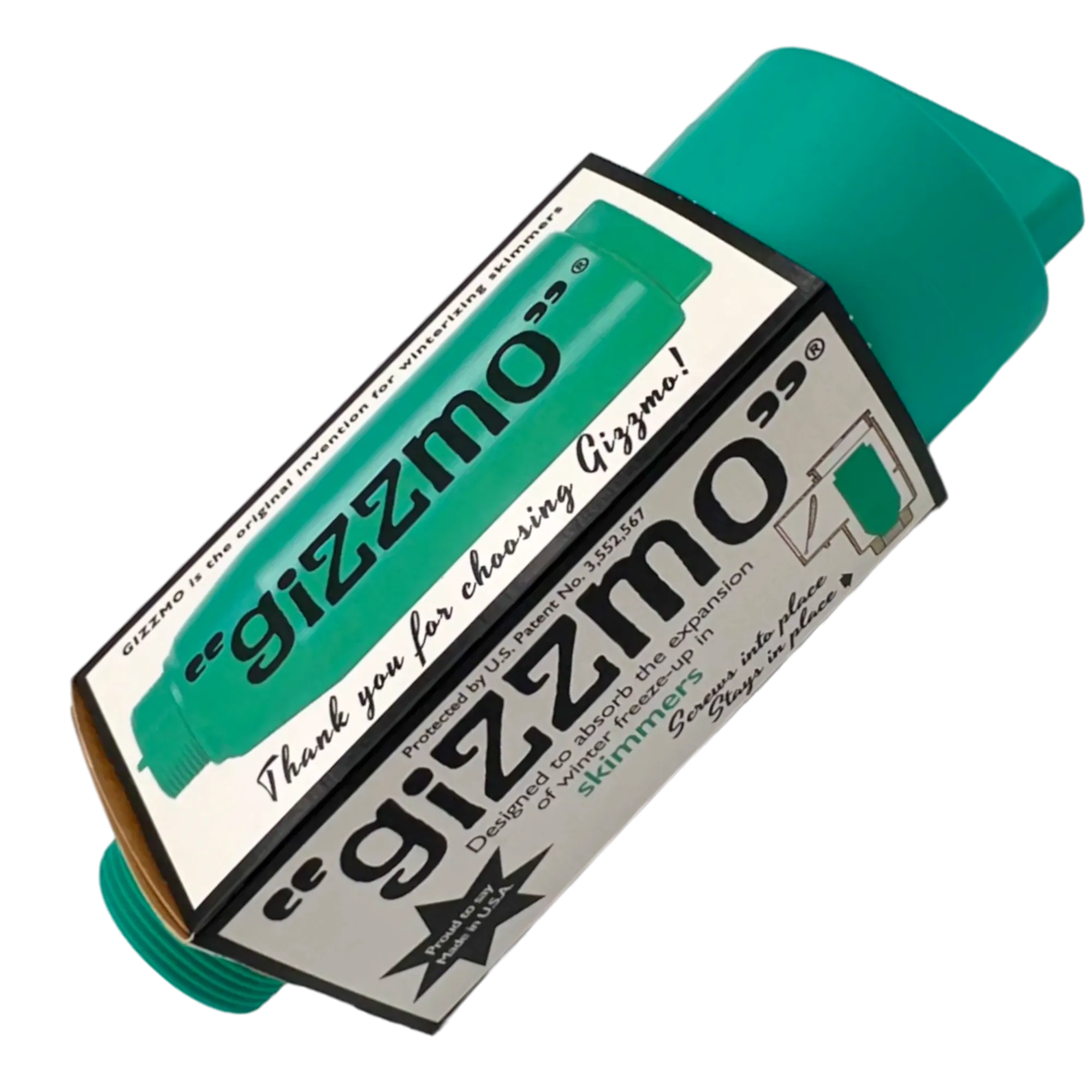 Pool Skimmer Gizzmo, Winterizing Tube