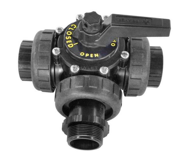 Praher 1.5" FPT 3-Port Unionized Diverter Valve | Replacement PROV315FFMU