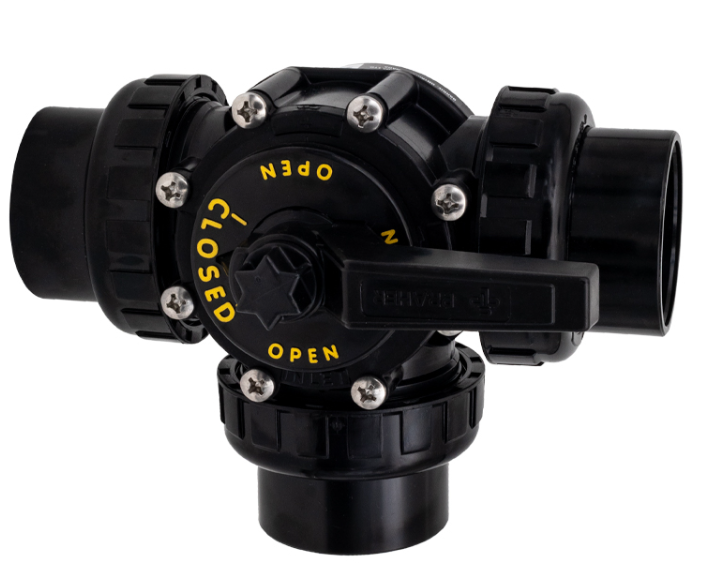 Praher 2" Slip 3-Port Unionized Diverter Valve | Replacement PROV32010U