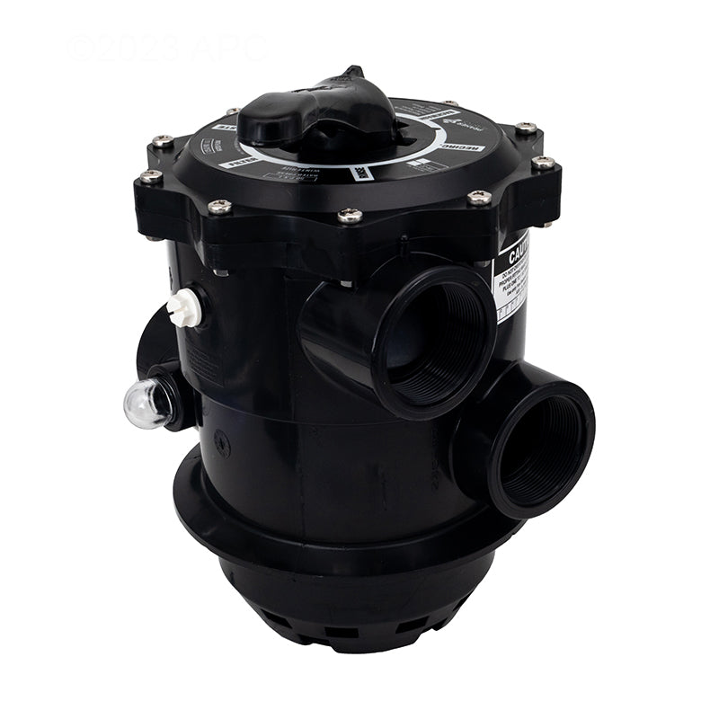 Praher TM-22-PB 2" Clamp-Down Top Mount Multiport Valve | 8.22" Flange