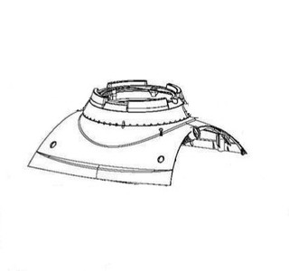 Maytronics Dolphin Outer Casing, 99952092-ASSY