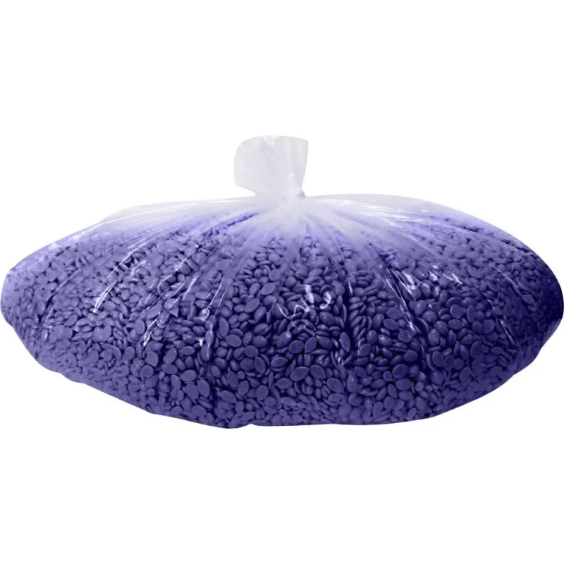 Purple Professional Hard Wax Beads - Made in Italy / Bulk 22 lbs. - 10 kg. by Waxness