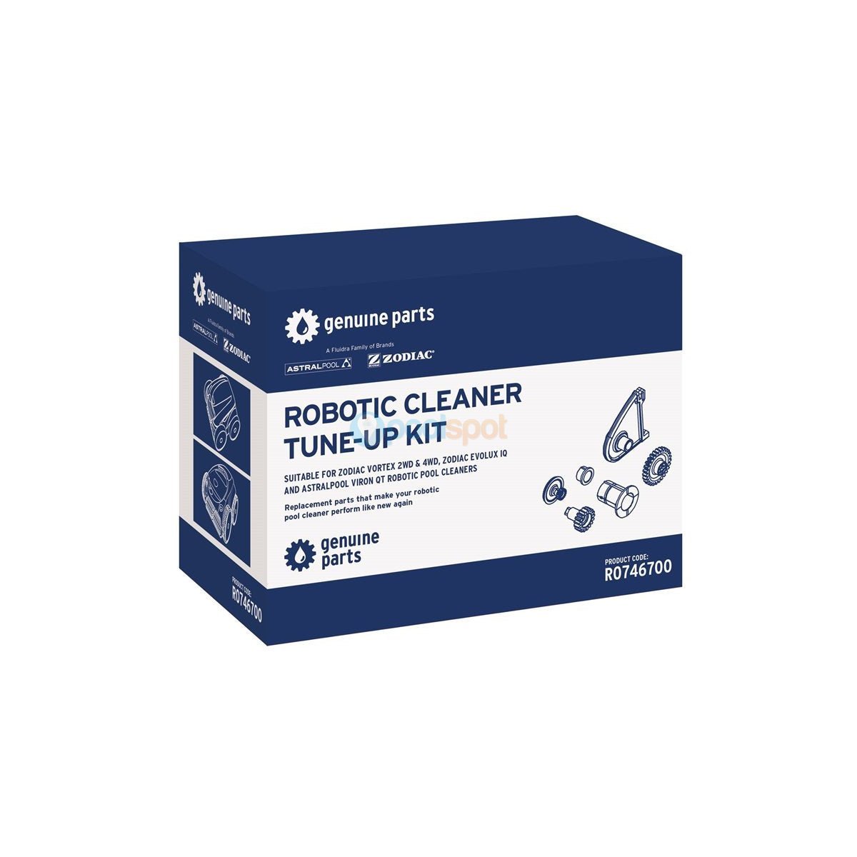 Zodiac Vortex Motor Tune-Up Kit for V3 / V4 / VX40 / VX50 / VX55 Robotic Pool Cleanersᅠ