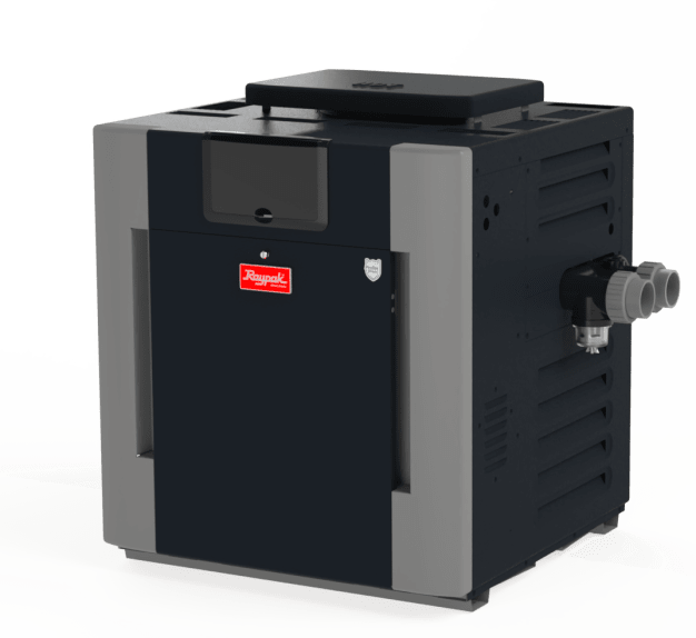 Raypak Heater, 399K BTU, Natural Gas, Low NOx, Digital IID, Copper Heat Exchanger P-R407AL-EN-C