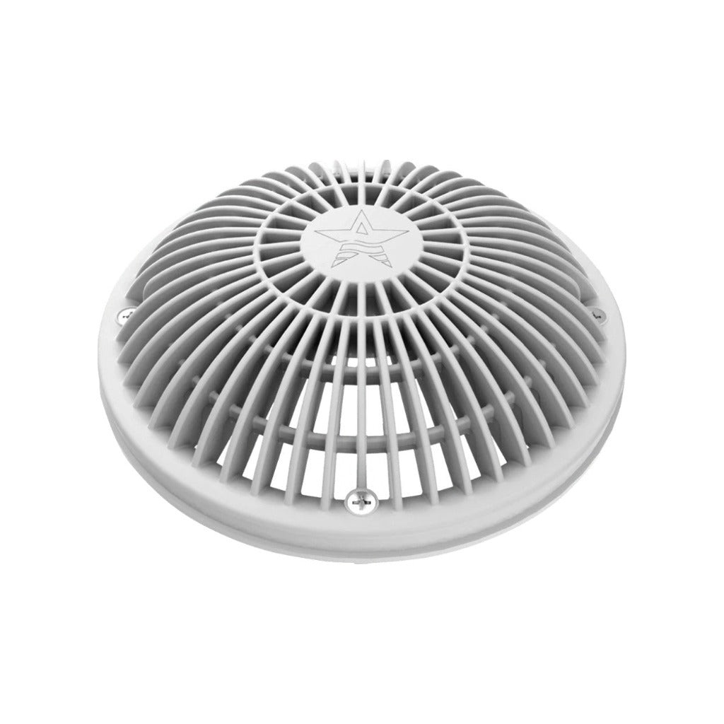 AquaStar MoFlo Suction Cover, 8", Round, Black | 8MF102