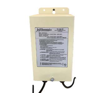 J&J Electronics Beige 100W 12/13/14V Transformer, 25036