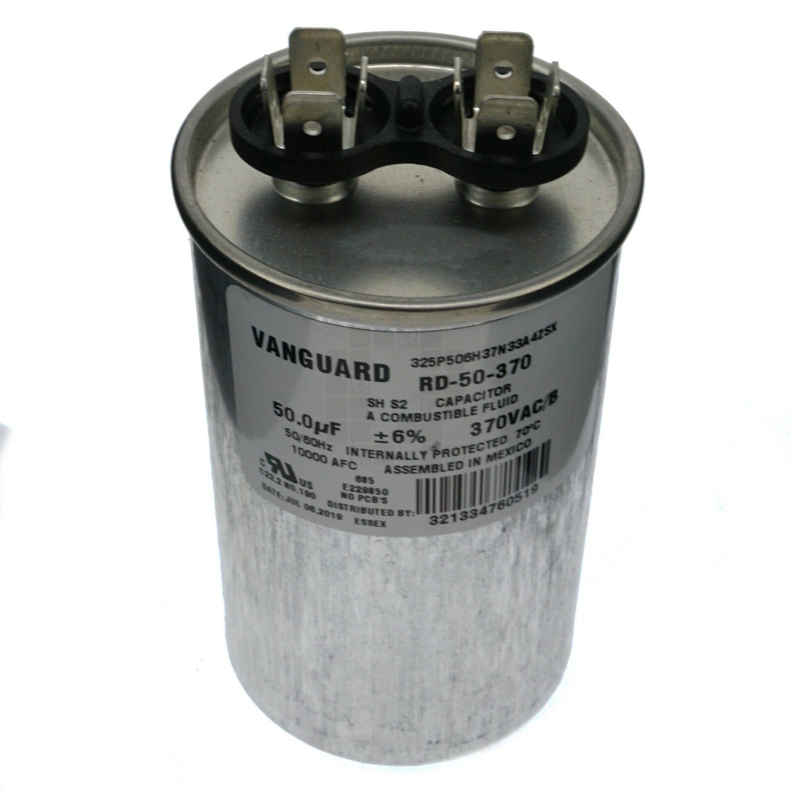 DiversiTech 25uF Motor Run Capacitor - 37250RDiversiTech 25uF Motor Run Capacitor - 37250R