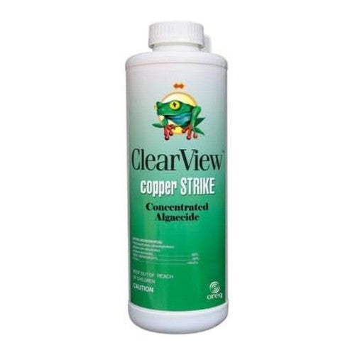 ClearView CVLCSQT12 Copper Strike Concentrated Algaecide - Pool Algae Control | 32 ozClearView CVLCSQT12 Copper Strike Concentrated Algaecide - Pool Algae Control | 32 oz